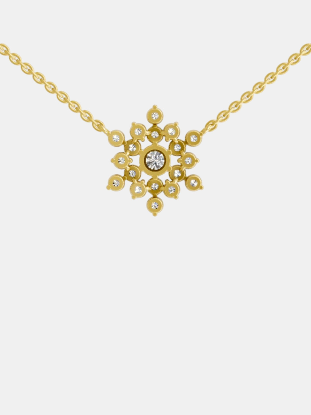 Sparkles 14KT Necklace And Chains Diamond 2.04 Carat