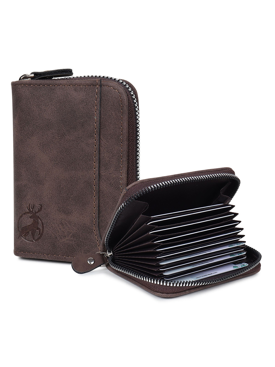 StealODeal Unisex Card Holder with 9 Card Slots & 2 Cash Slots