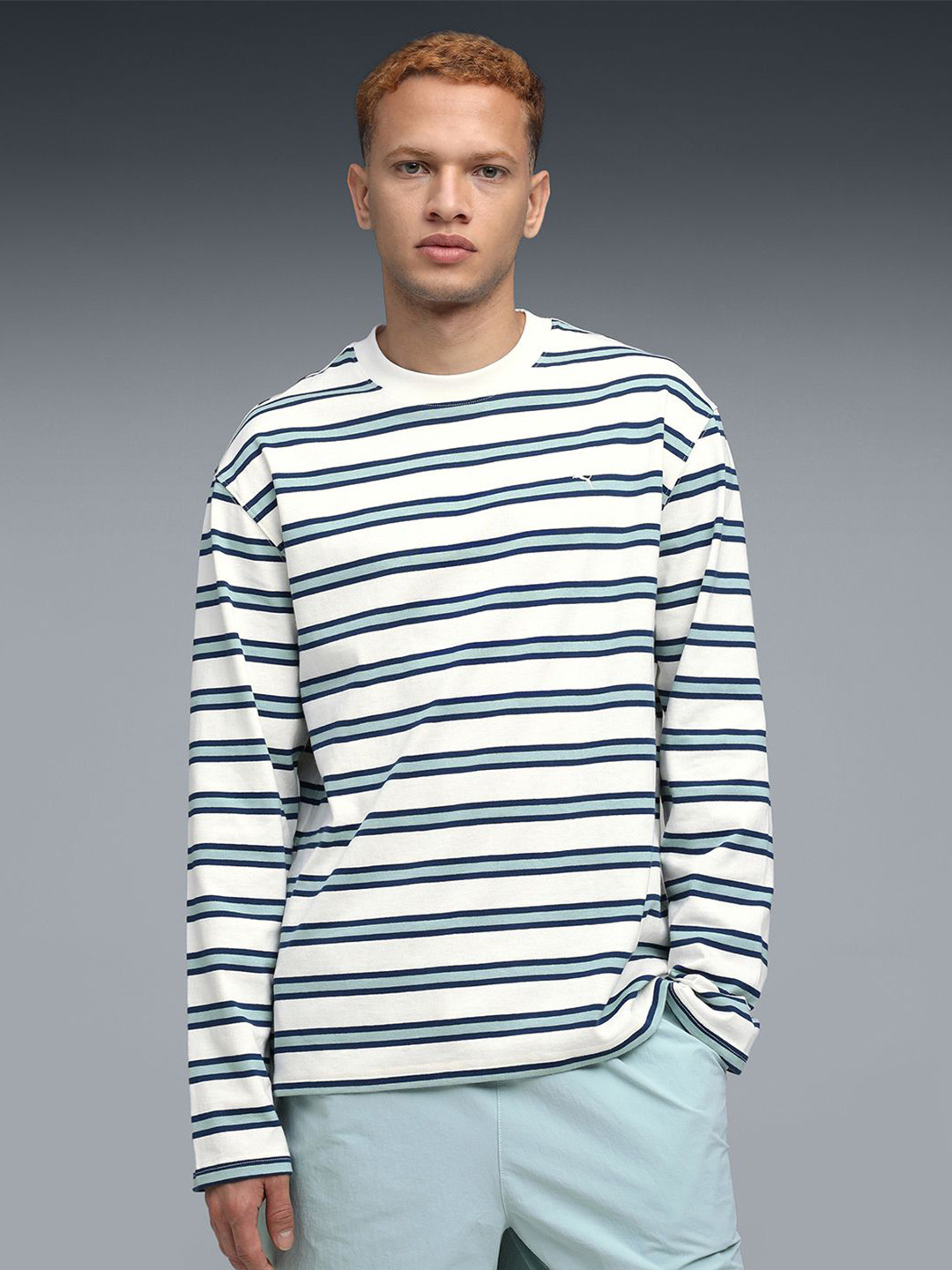 Puma Men's MMQ Longsleeve Cotton Tee