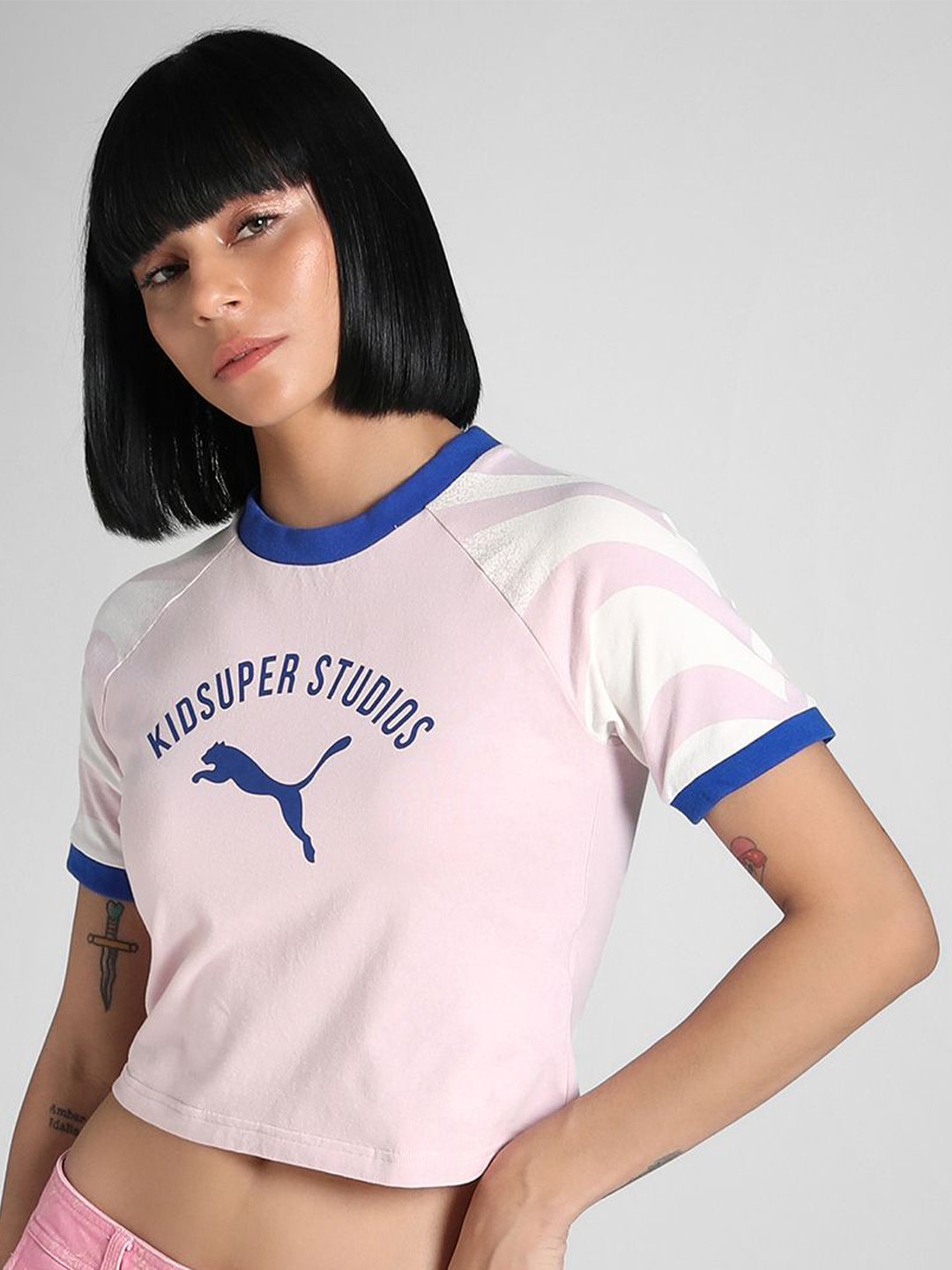Puma x Kidsuper Graphic Printed Cotton Slim-Fit T-Shirt