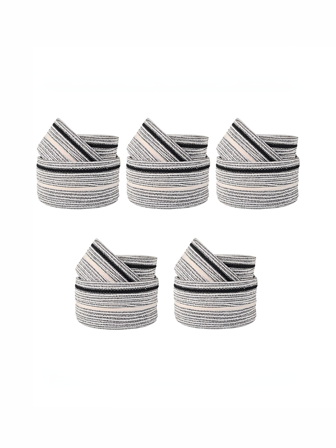 Aura Grey Set of 15 Regular Drawer Organiser Storage Basket