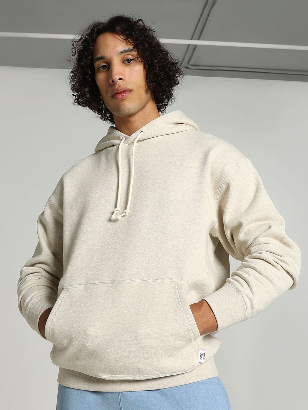 Puma MMQ Cotton Relaxed-Fit Hoodie