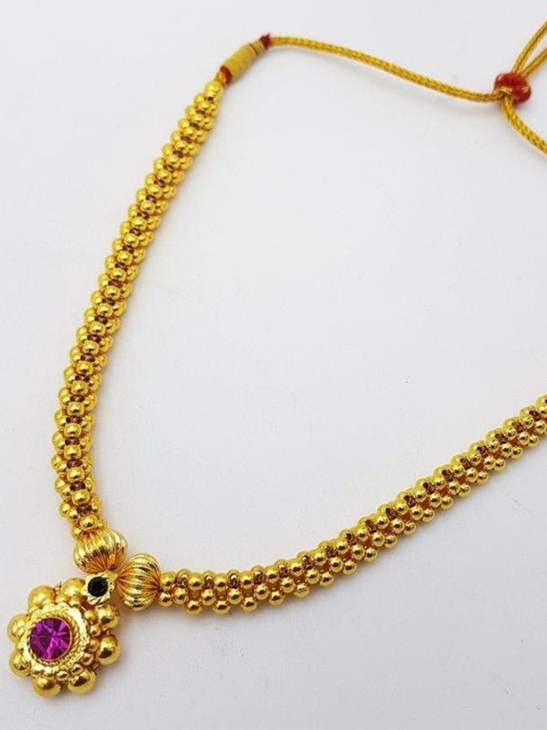 Crazy Fashion Unisex Spring Ring Necklace