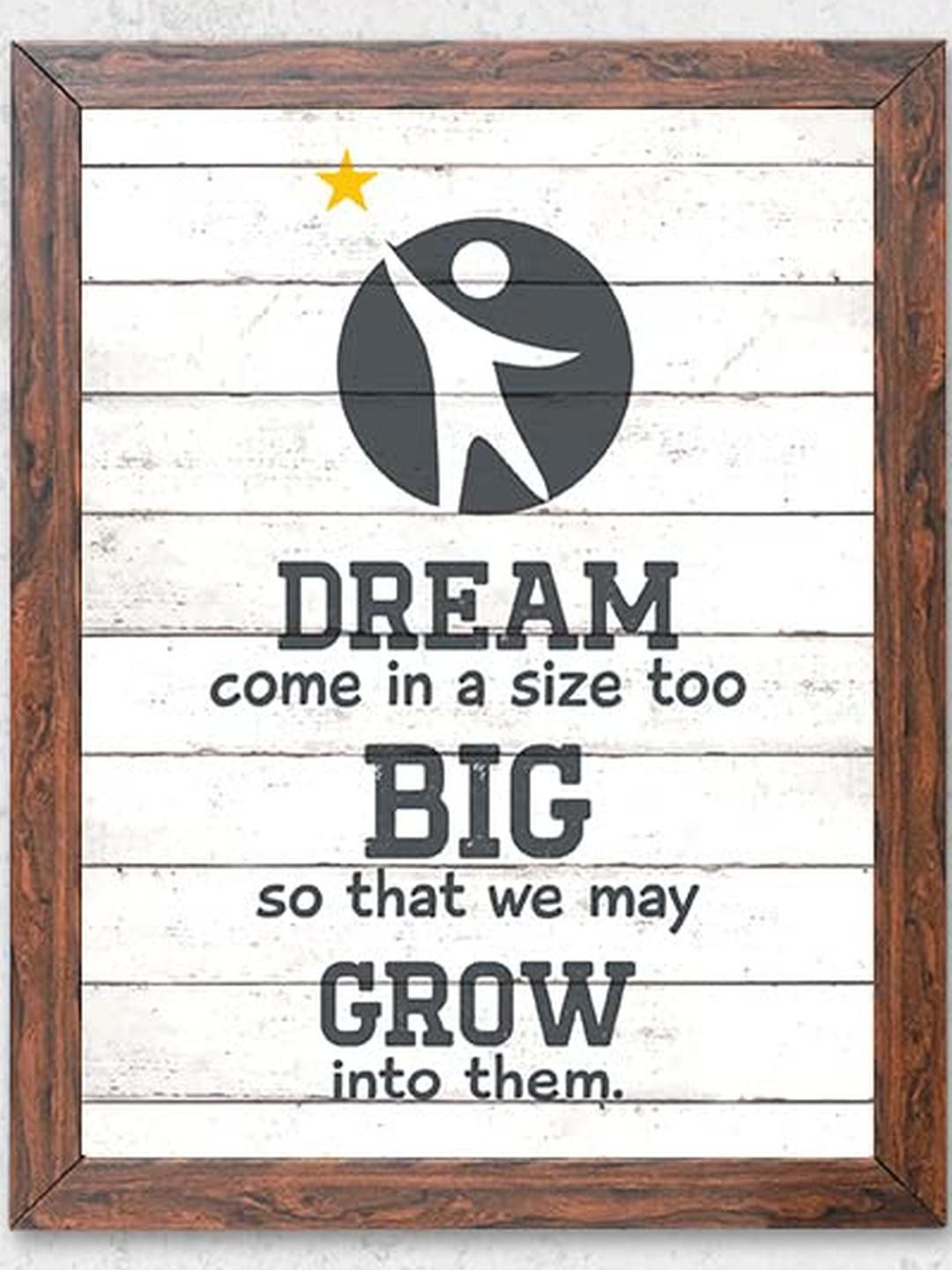 Chaka Chaundh MotivationalInspirational MDF Rectangle Paintings Art -14x11In