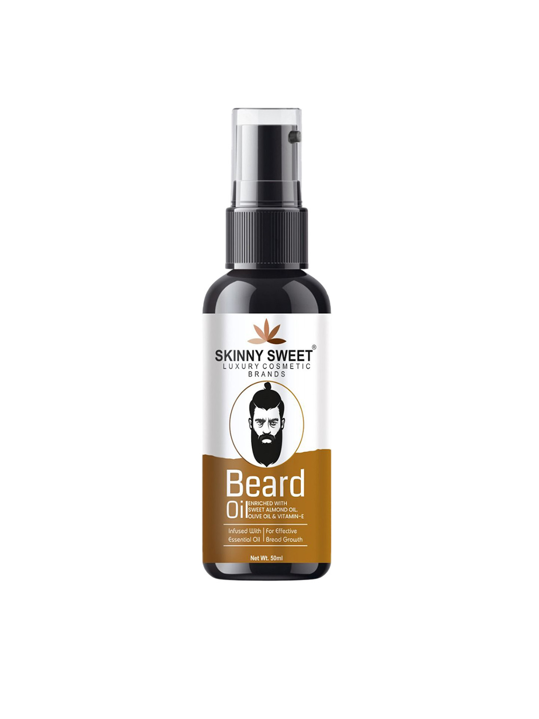 SKINNYSWEET Beard Oil Enriched With Vitamin E - 50 ml