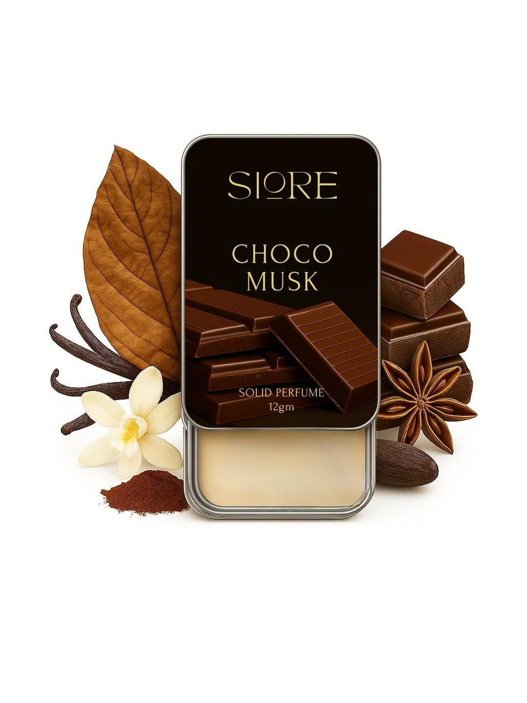 SIORE Choco Musk Long-Lasting unisex Perfume - 12 ml