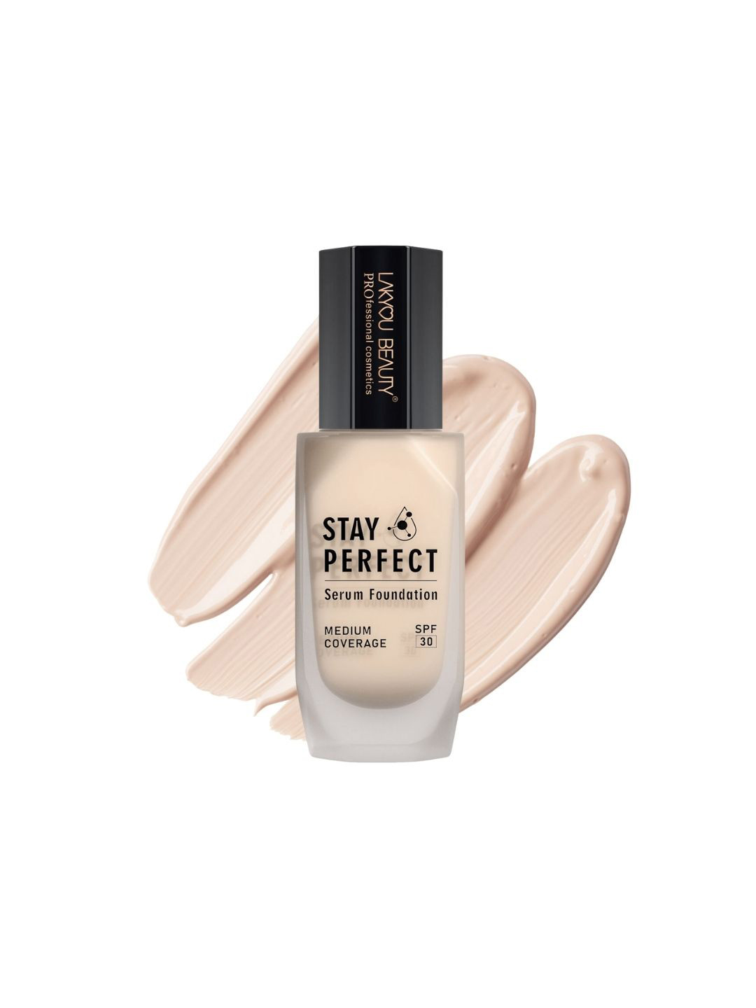 LAKYOU BEAUTY Stay Perfect Serum Foundation- 30 ml- Soft Ivory 02