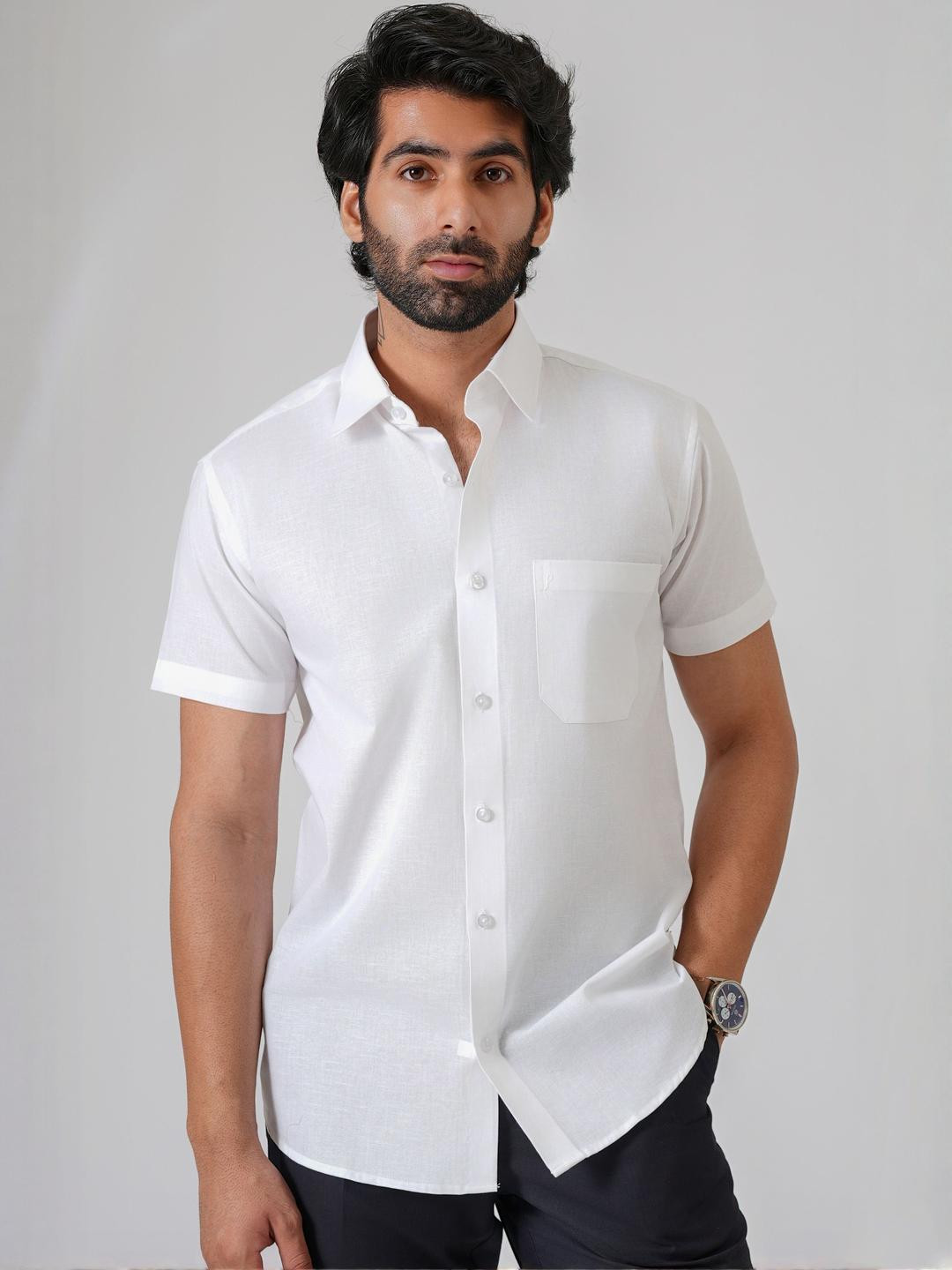 Haute Tissue Semi Formal Linen Shirt