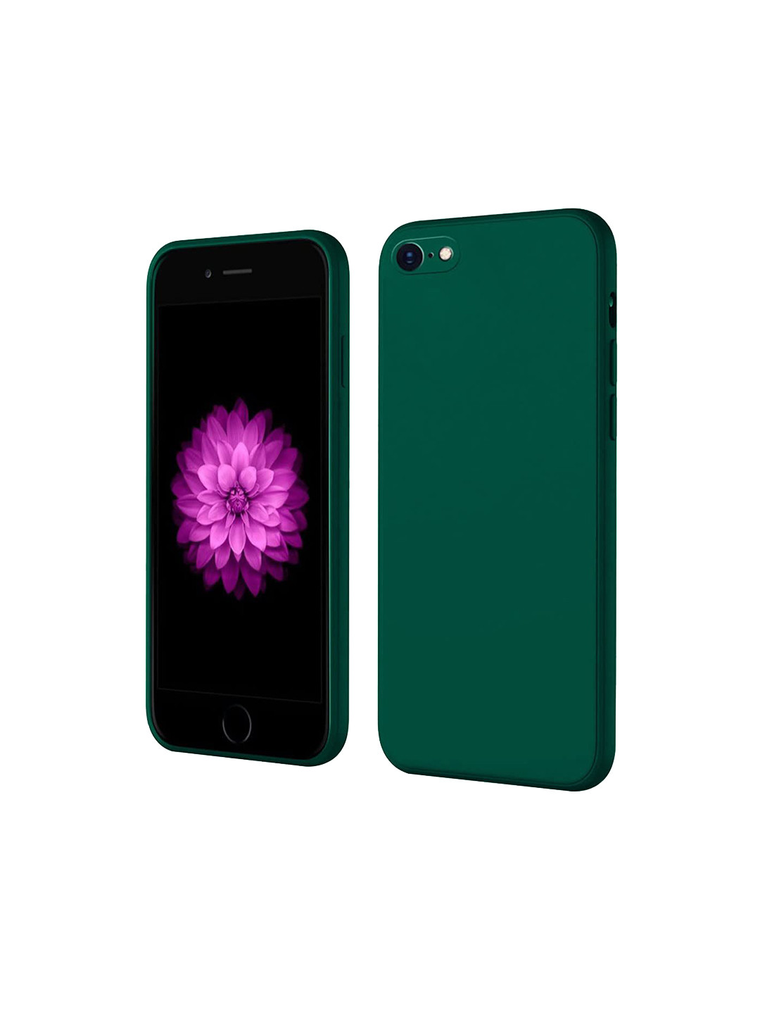 LIRAMARK Solid Printed iPhone SE Back Case Mobile Accessories