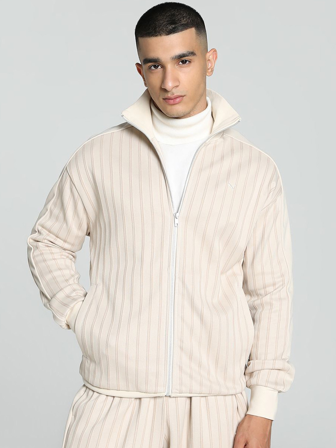 Puma Men's MMQ T7 Relaxed Fit Track Jacket