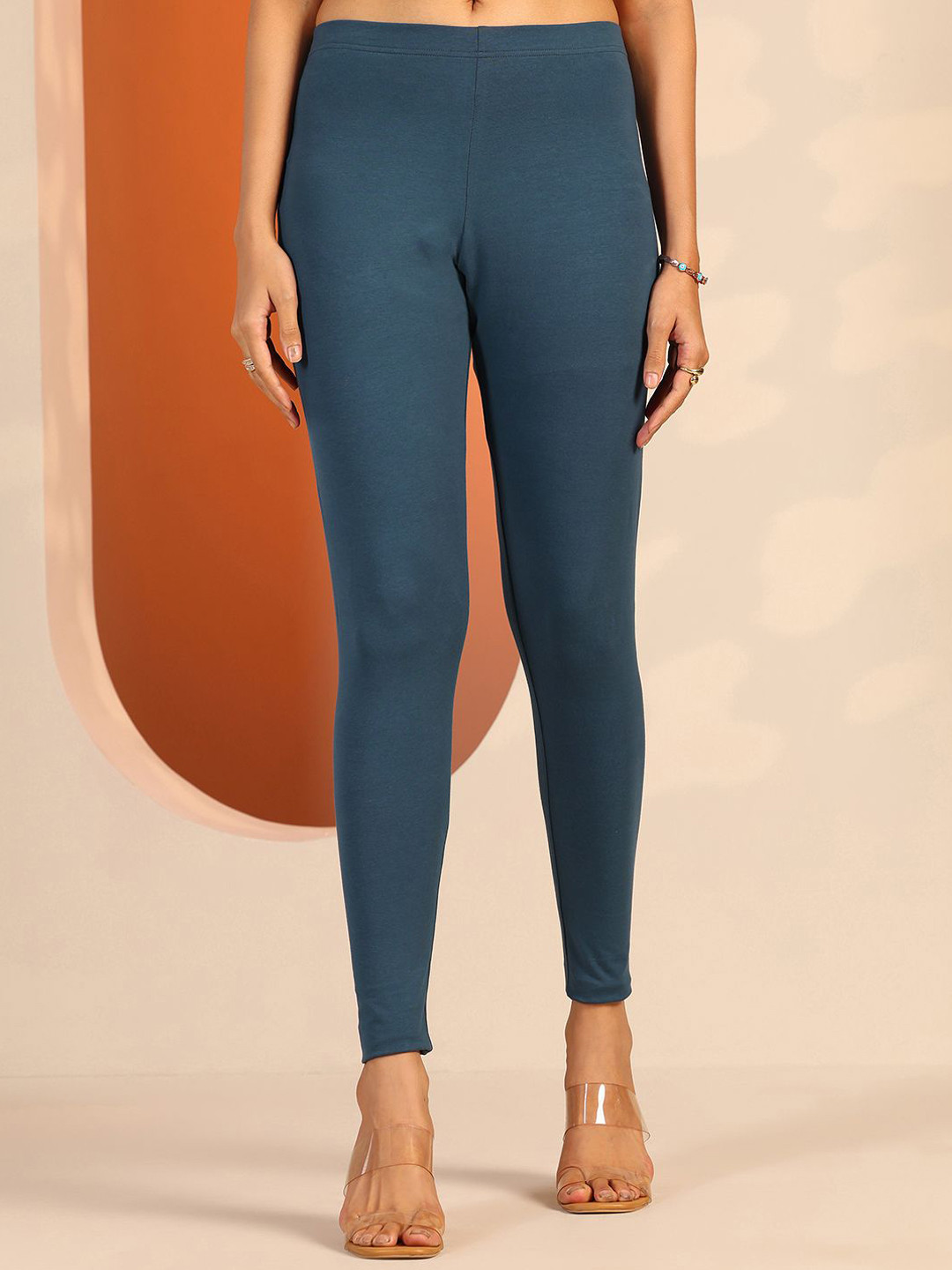 Gerua By Libas Cotton Ankle Length Leggings