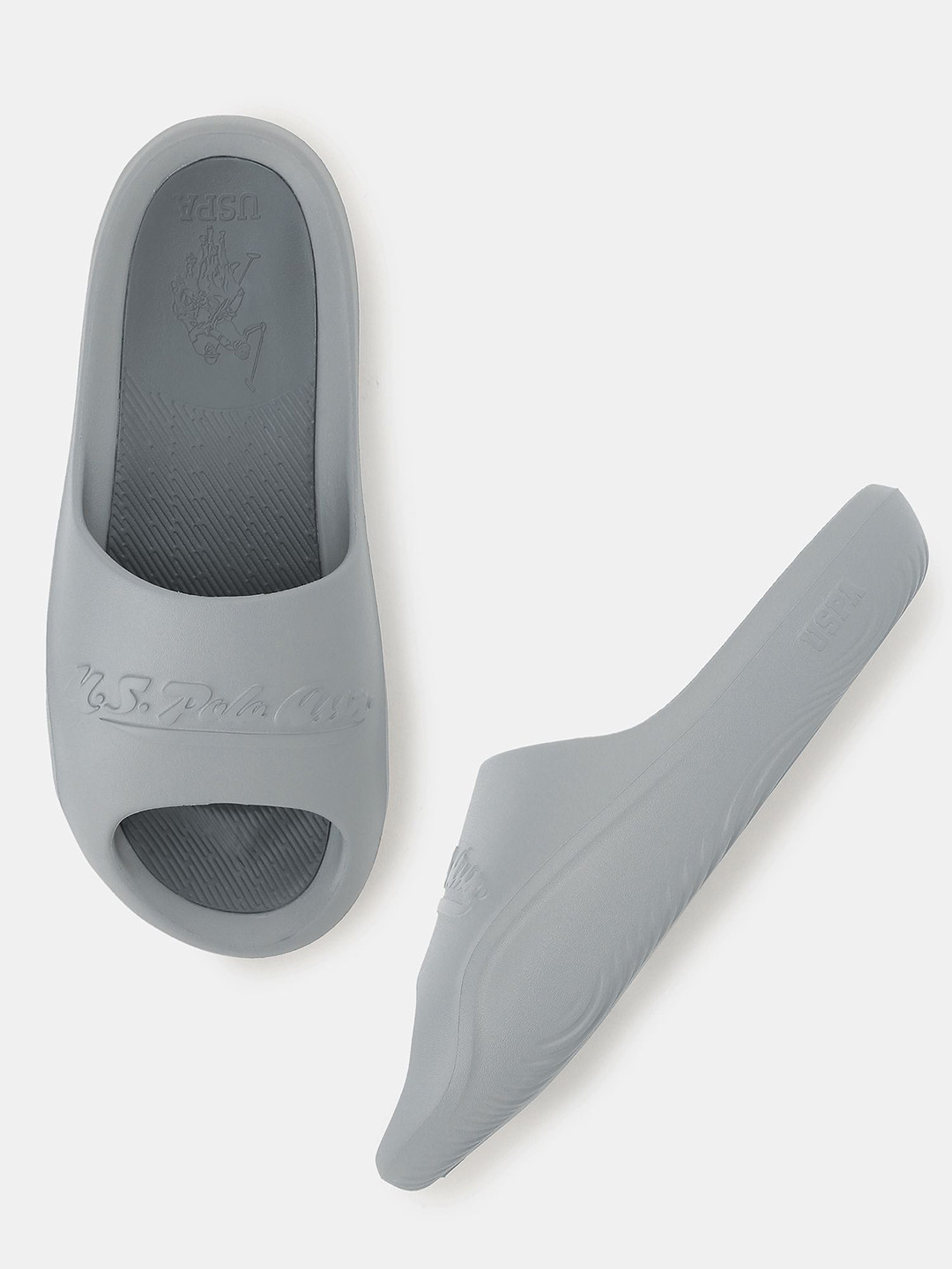 U.S. Polo Assn. ARDA Men Solid EVA Sliders