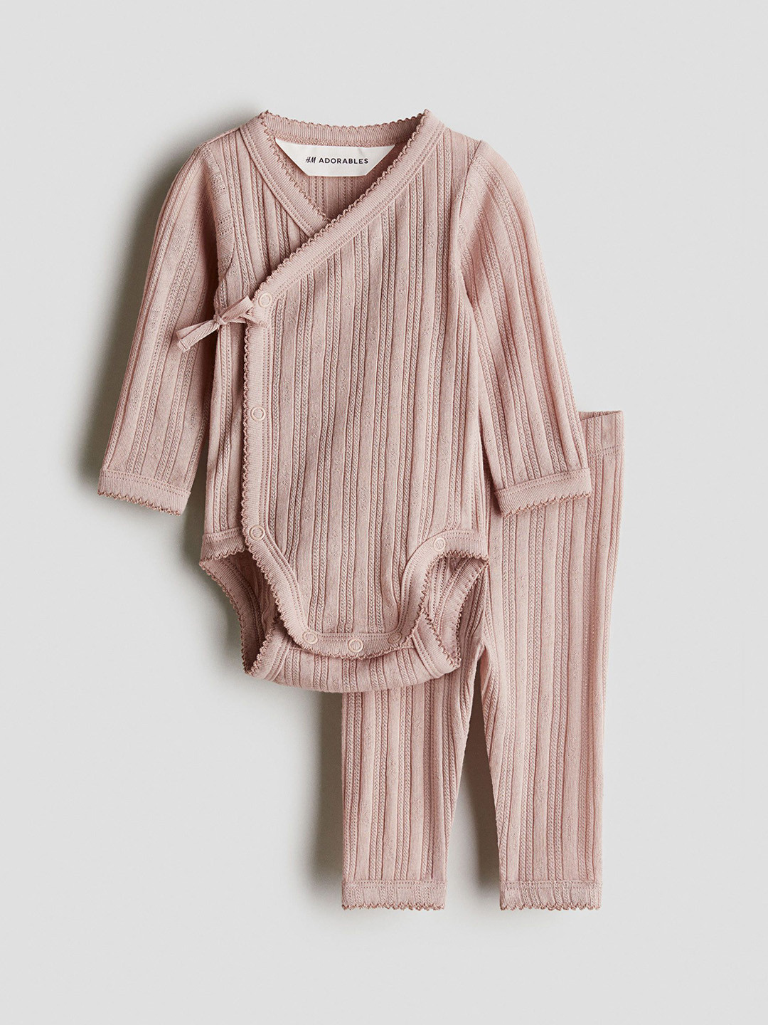 H&M 2-Piece Pointelle Set
