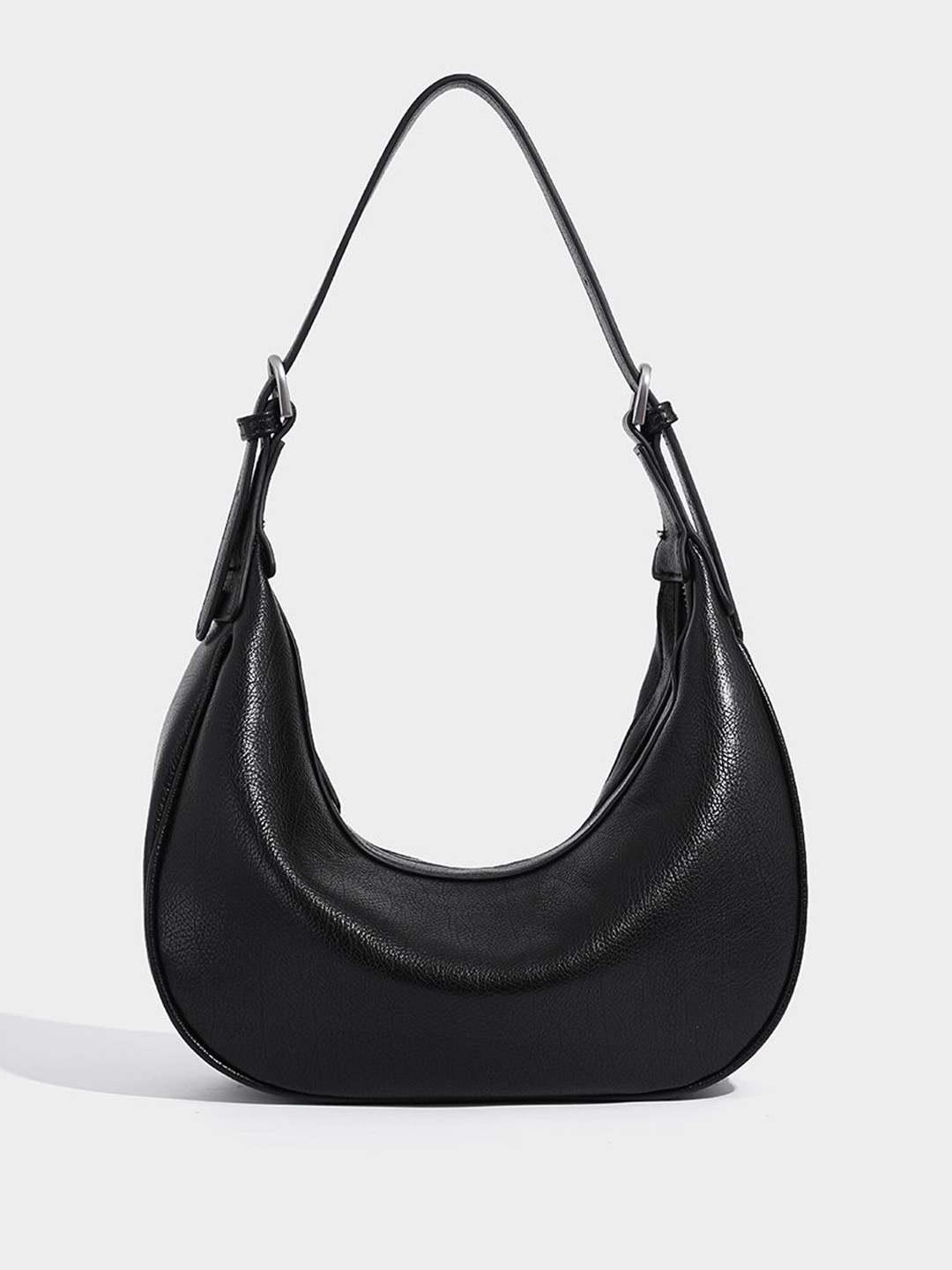 RAVE Textured Half Moon Hobo Bag