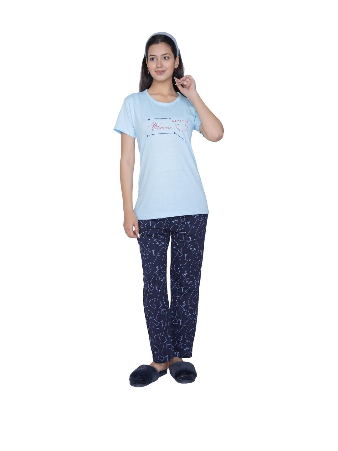 AWIBE Women Printed Night suit