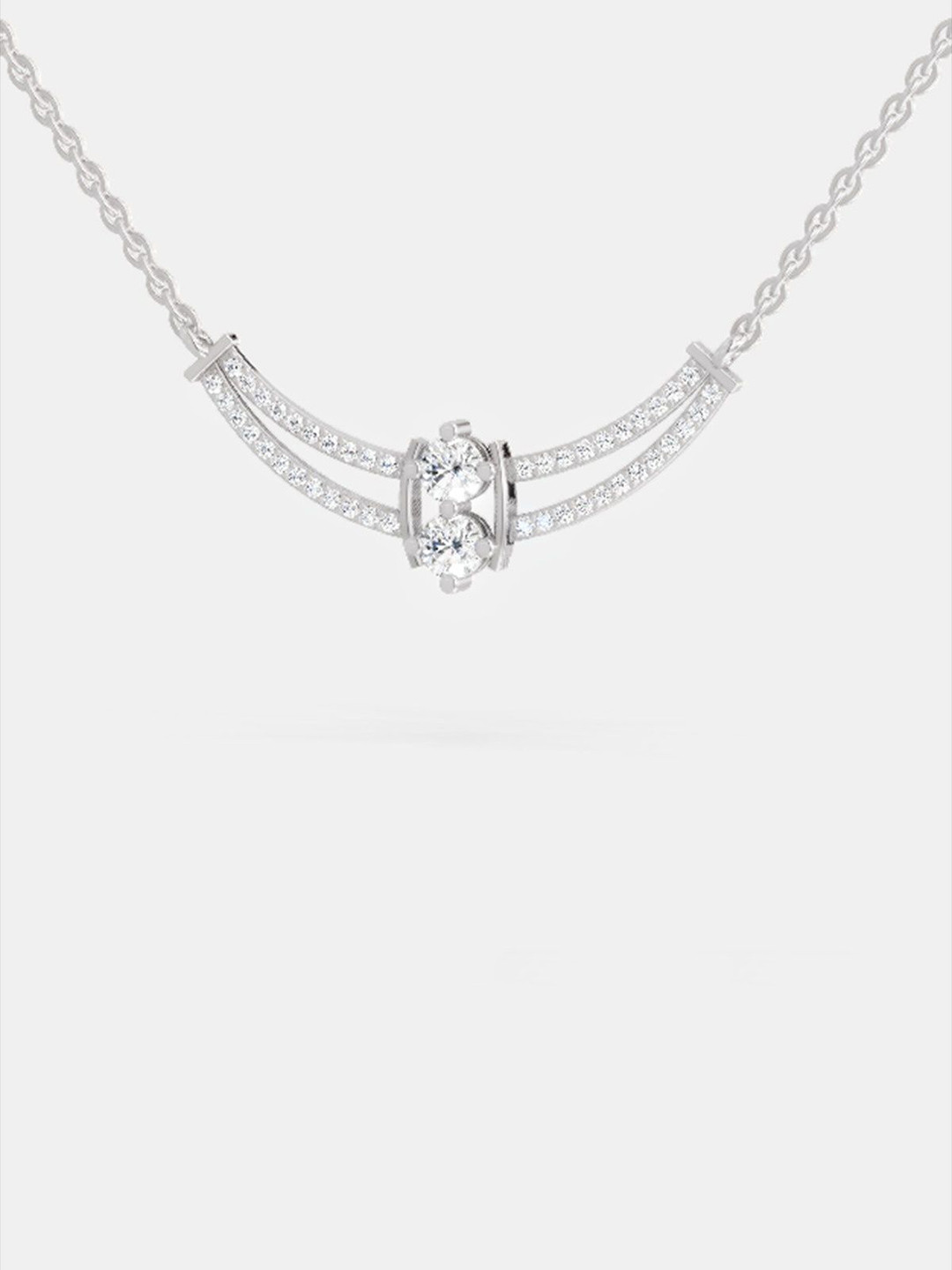 Sparkles Lab Grown Diamond 0.58 Carat Necklace