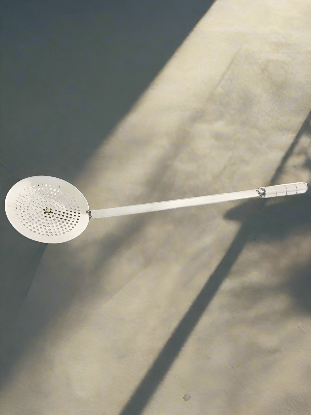 Nyra Kitchenware Steel Stainless Steel Rust-Free Skimmer Spoon