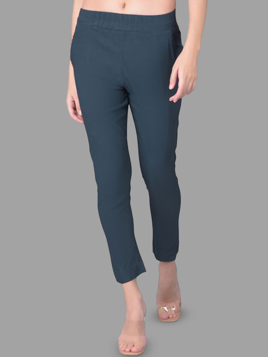 Comfort Lady Slim Fit High-Rise Trousers
