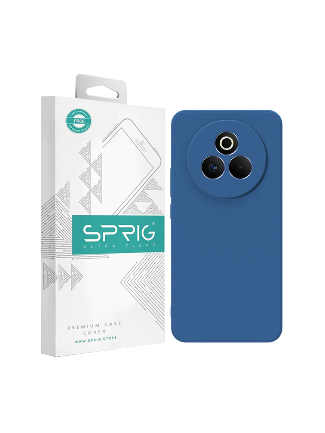 SPRIG realme P3 Pro TPU Matte Back Cover