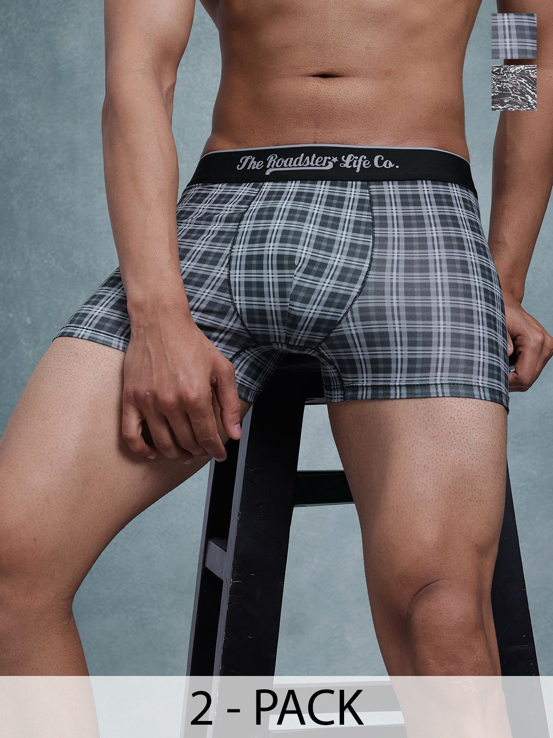 The Roadster Lifestyle Co Pack Of 2 Printed Trunks-PACK OF 2-PV-Print-RO10-RO16-S