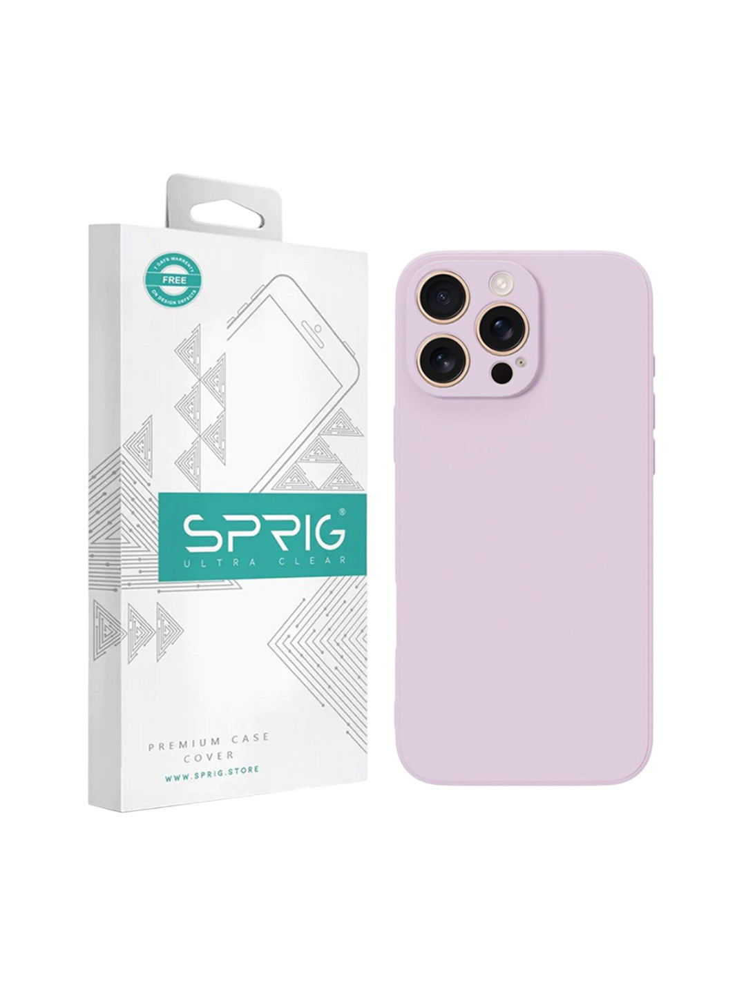 SPRIG iPhone 16 Pro TPU Matte Back Cover