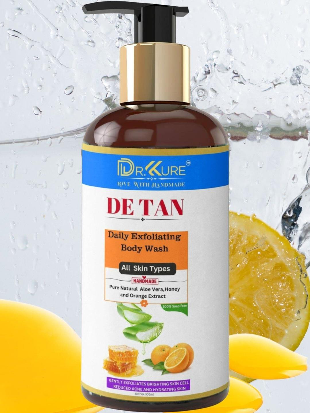 Dr. Kure Handmade De-Tan Brightening Body Wash- 300 ml