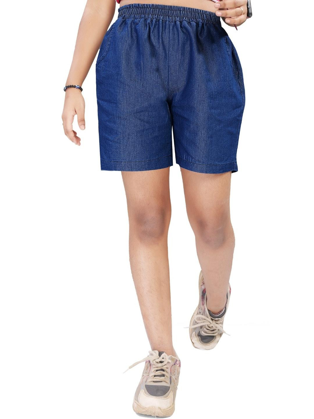 UNO seven girls Denim Shorts with Side Pockets