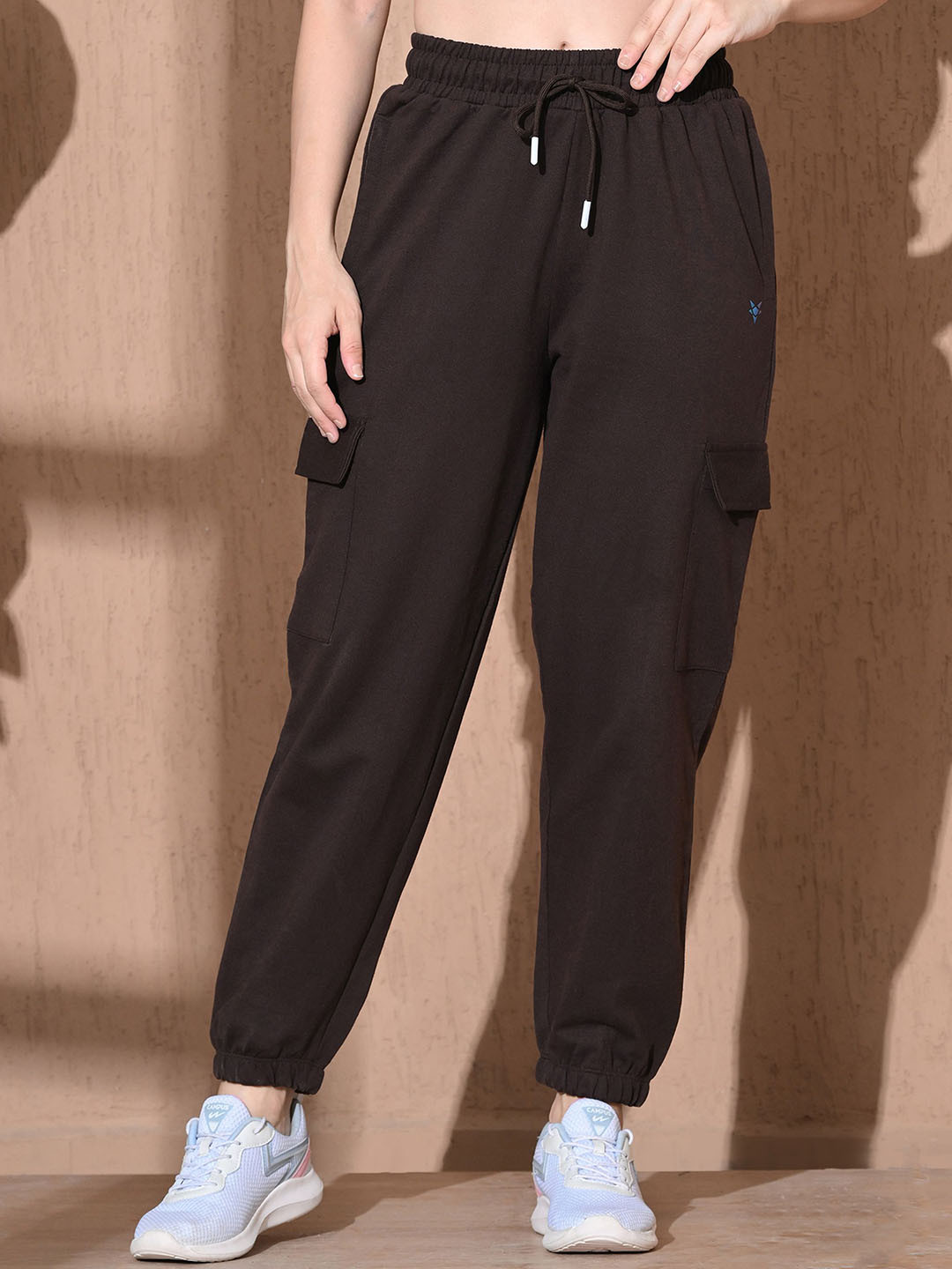 STARFOX Women Cotton Mid-Rise Joggers