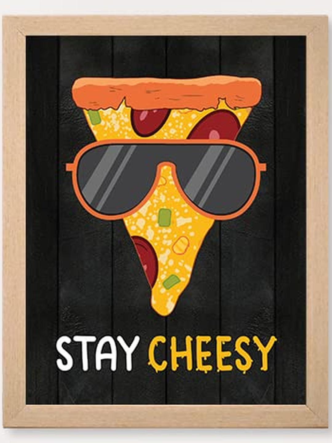 Chaka Chaundh Multi MDF Wall Kitchen Rectangle Potrait Photographs Wall Art