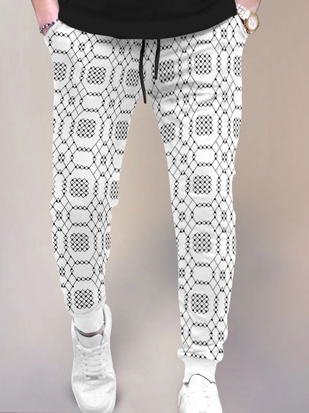 TRIPR Men Printed Track Pants