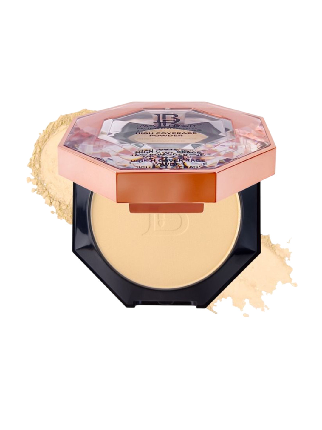 LAKYOU BEAUTY High Coverage Oil Control Compact Powder - 15 g - White Ivory 01