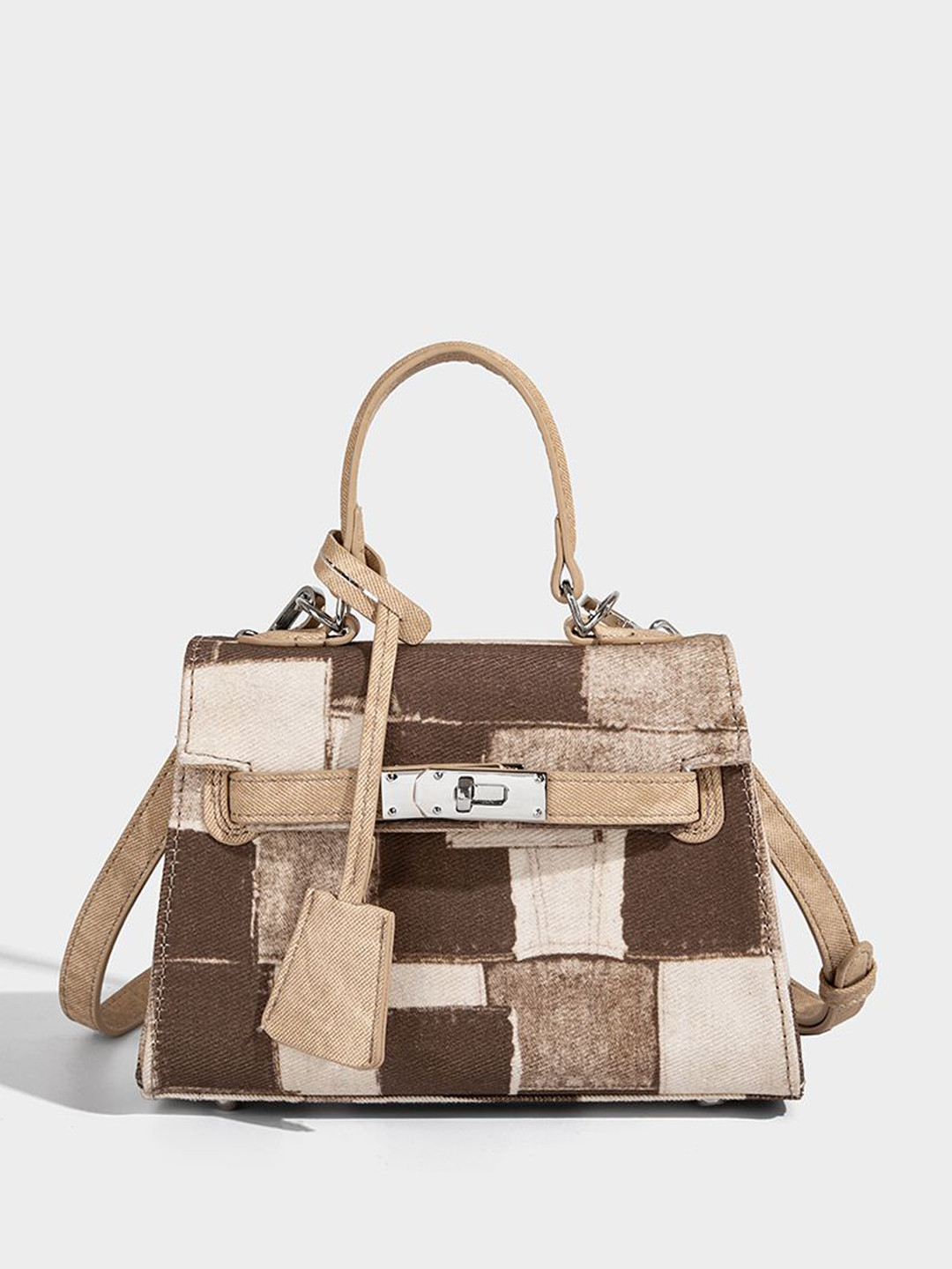 RAVE Patchwork Structured Satchel