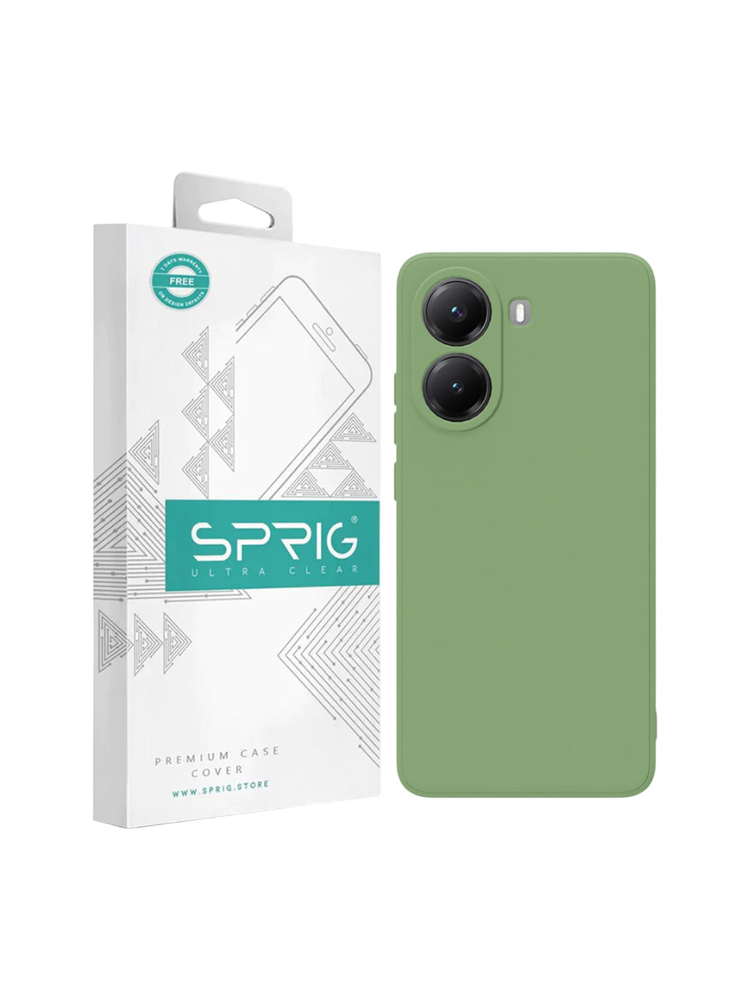 SPRIG Xiaomi POCO X7 Pro TPU Matte Back Cover