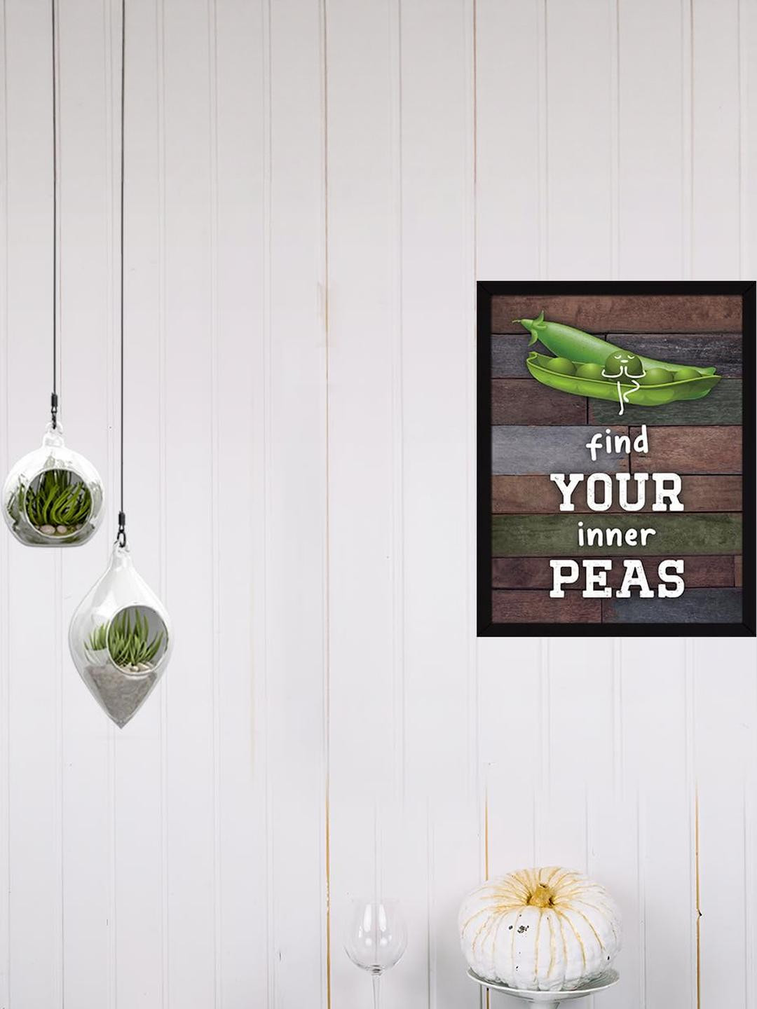 Chaka Chaundh Paper Wall Rectangle Paintings Wall Art -14 x 11In