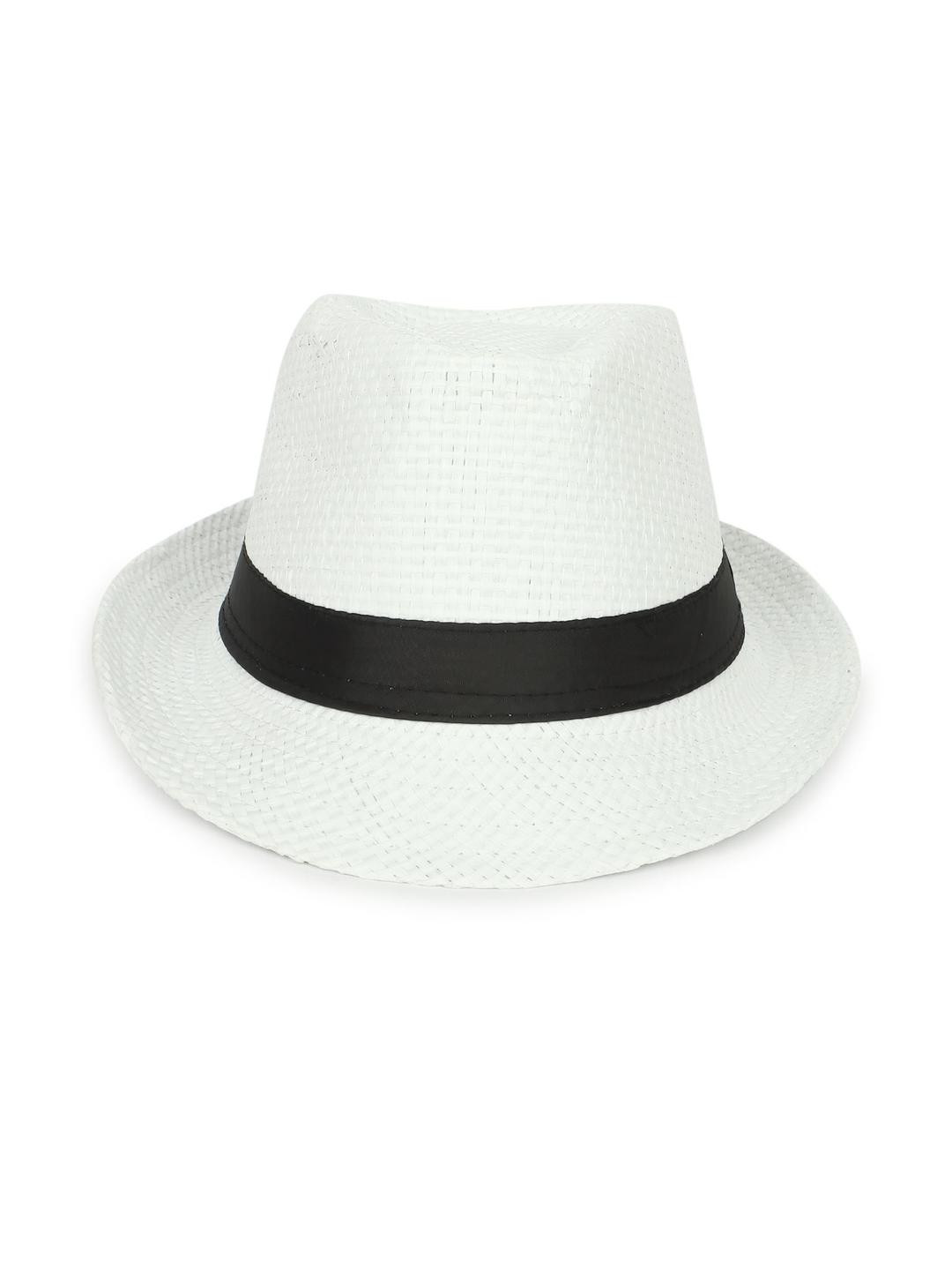 Zacharias Men White Striped Hat