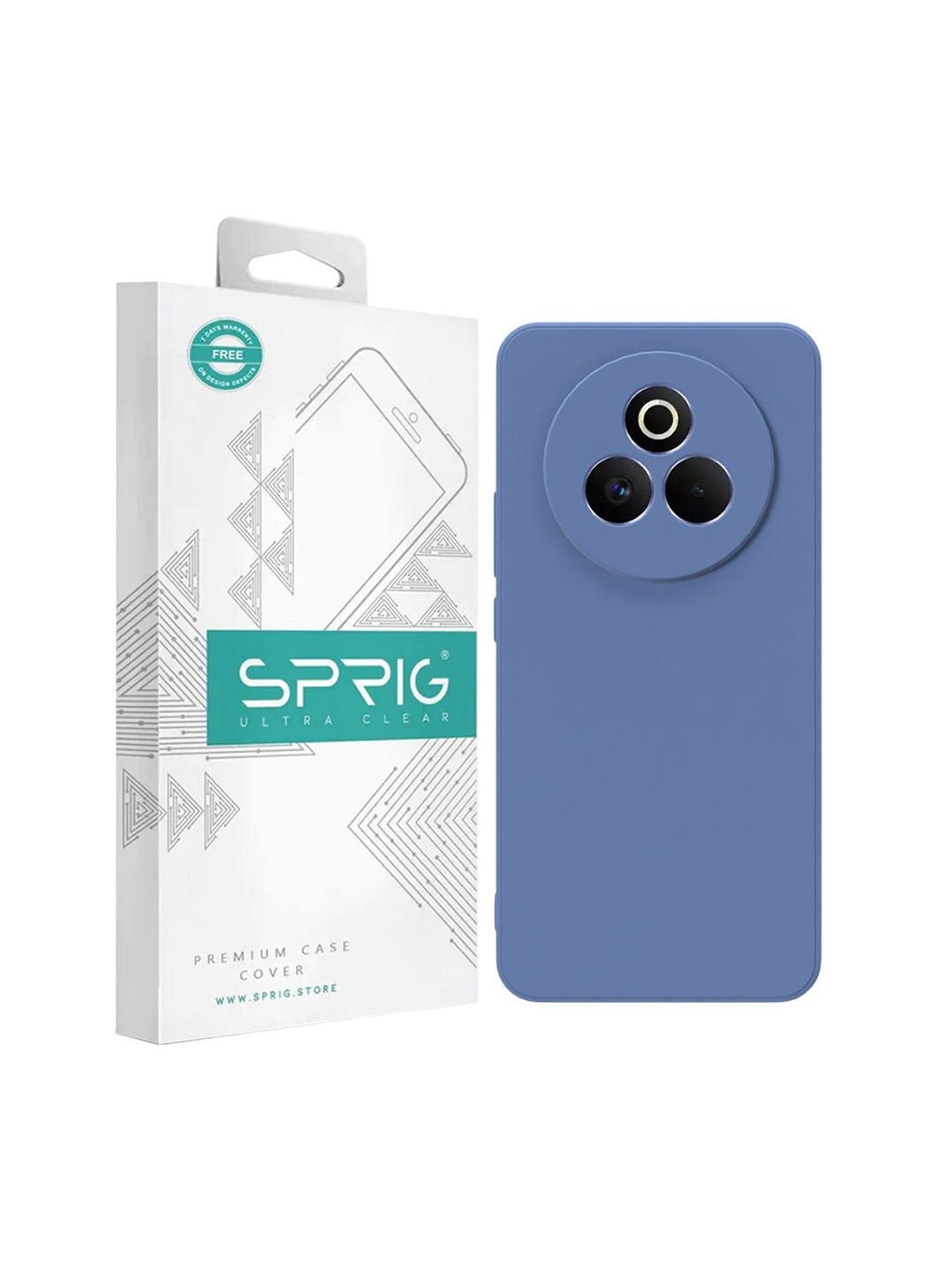 SPRIG realme P3 Pro TPU Matte Back Cover