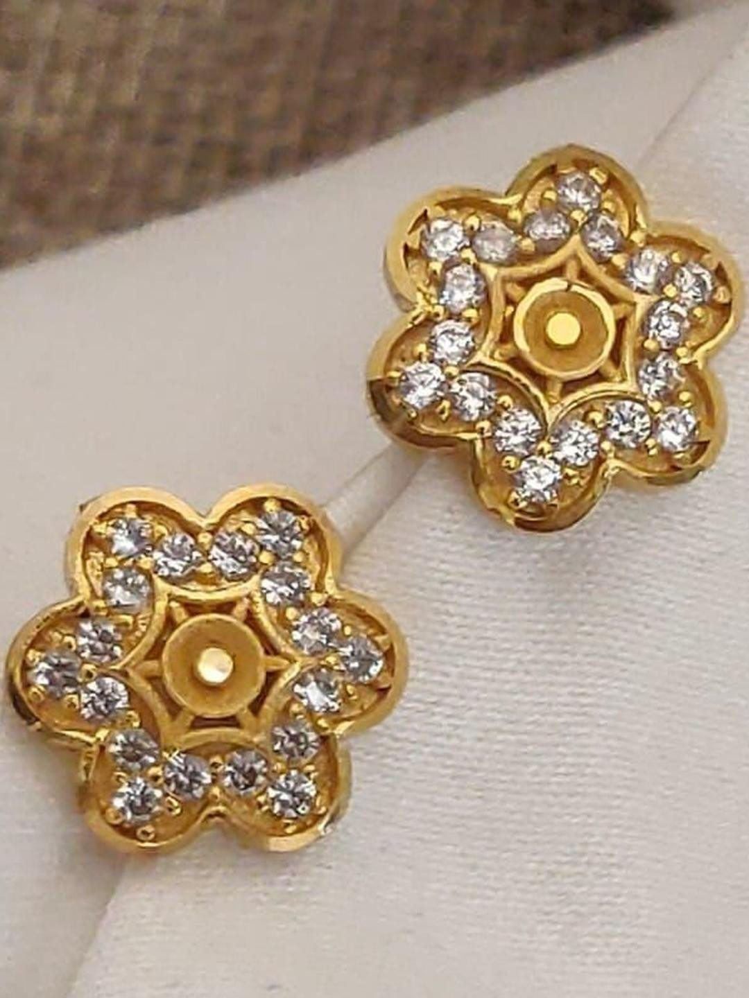 RACHANA FASHION Floral Studs Earrings