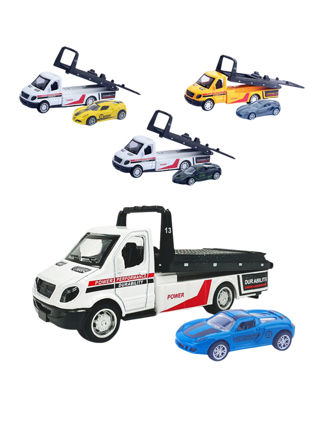 WEMBLEY Assorted Tow Trailer Truck Toys