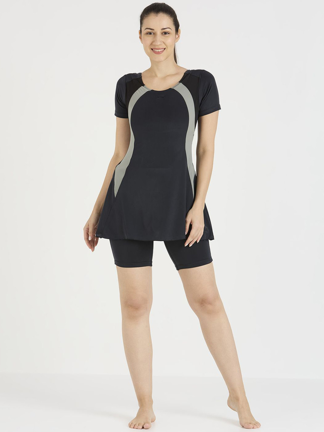 Black Panther Round Neck Swim Set