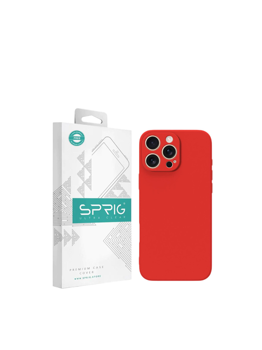 SPRIG iPhone 16 Pro TPU Matte Back Cover