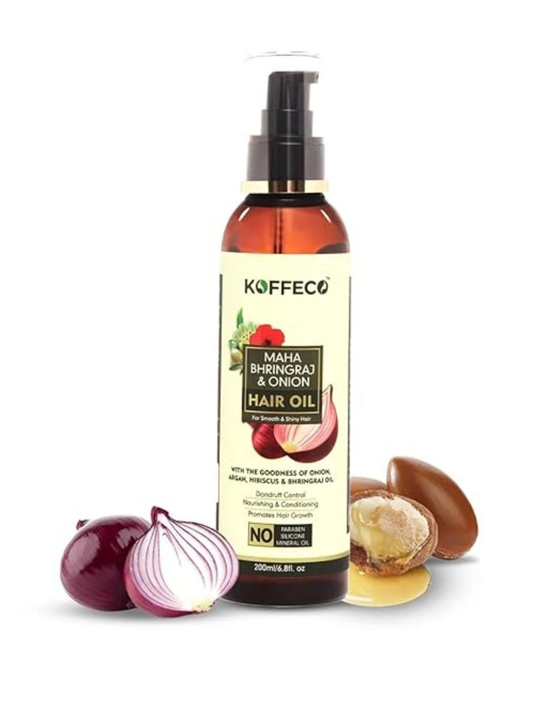 Koffeco Maha Bhringaraj & Onion Hair Growth Oil - 200 ml