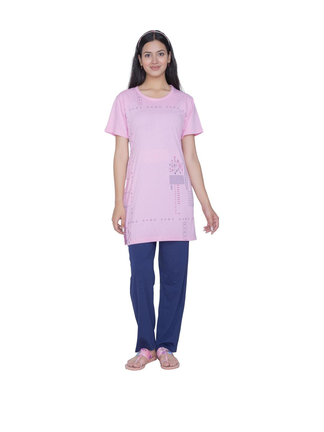 AWIBE Women Printed Night suit