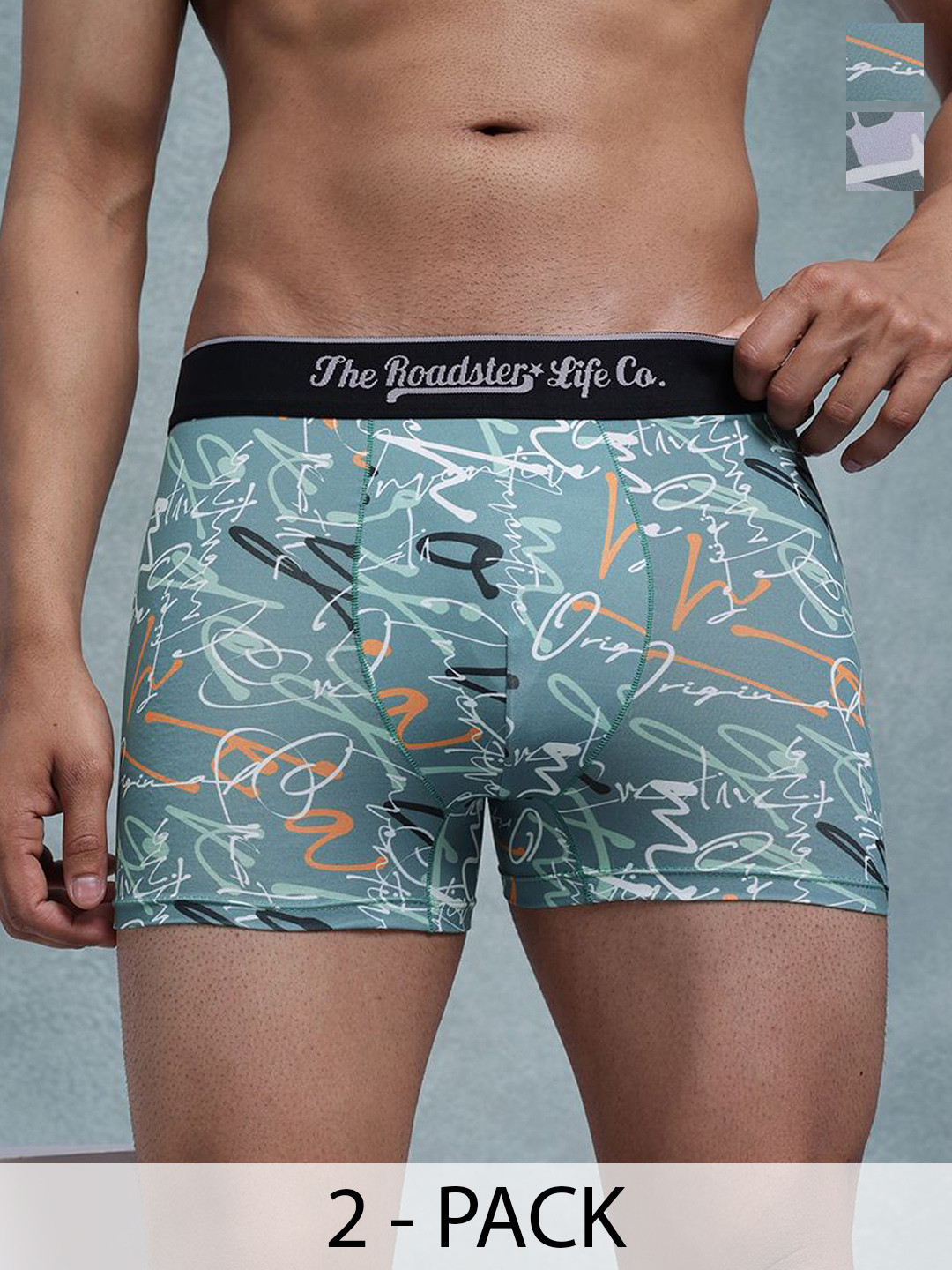 The Roadster Lifestyle Co Pack Of 2 Printed Trunks-PACK OF 2-PV-Print-RO15-RO21-S