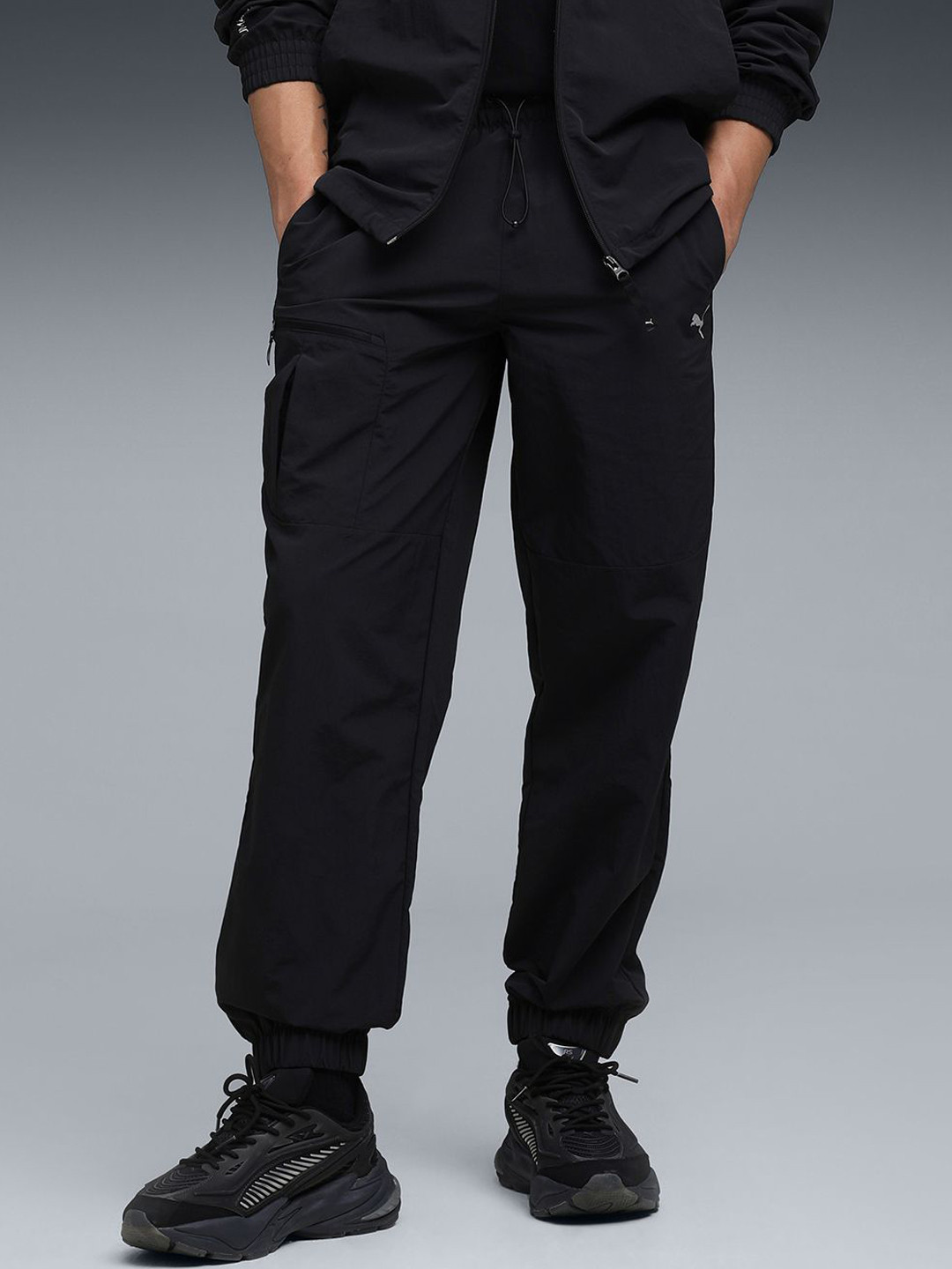Puma Tech Men Woven Cargo Track Pants