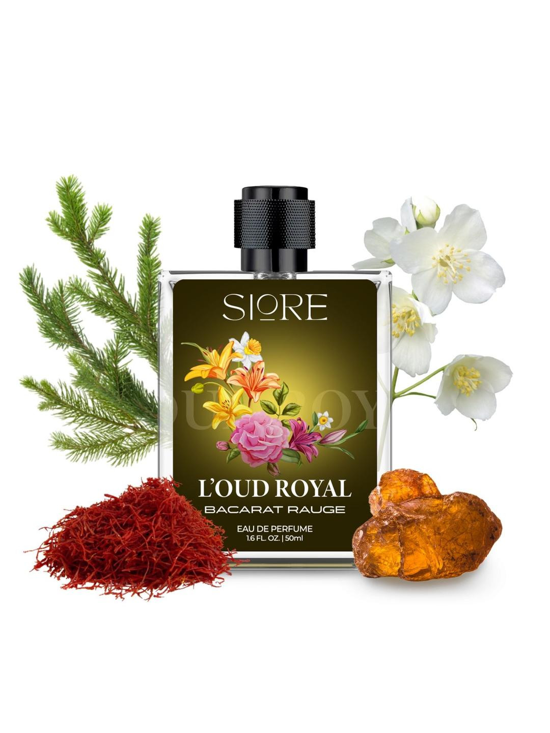 SIORE L'oud Royal Bacart Rauge Eau De Parfum- 50 ml