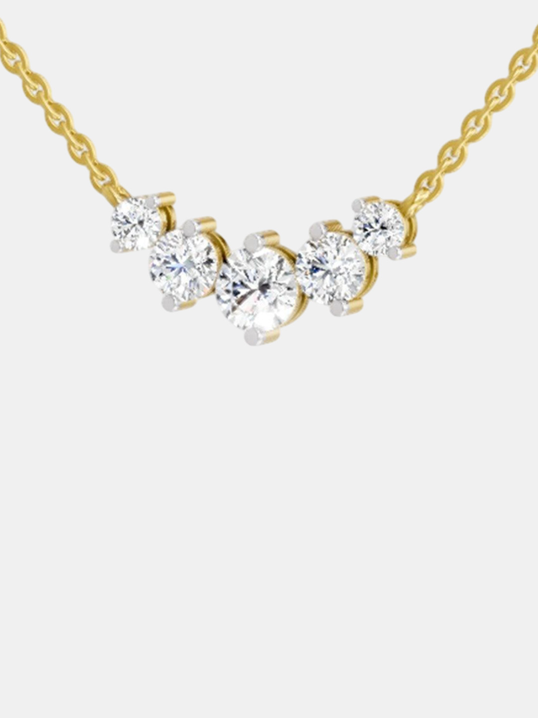 Sparkles Lab Grown Diamond 1.31 Carat Necklace
