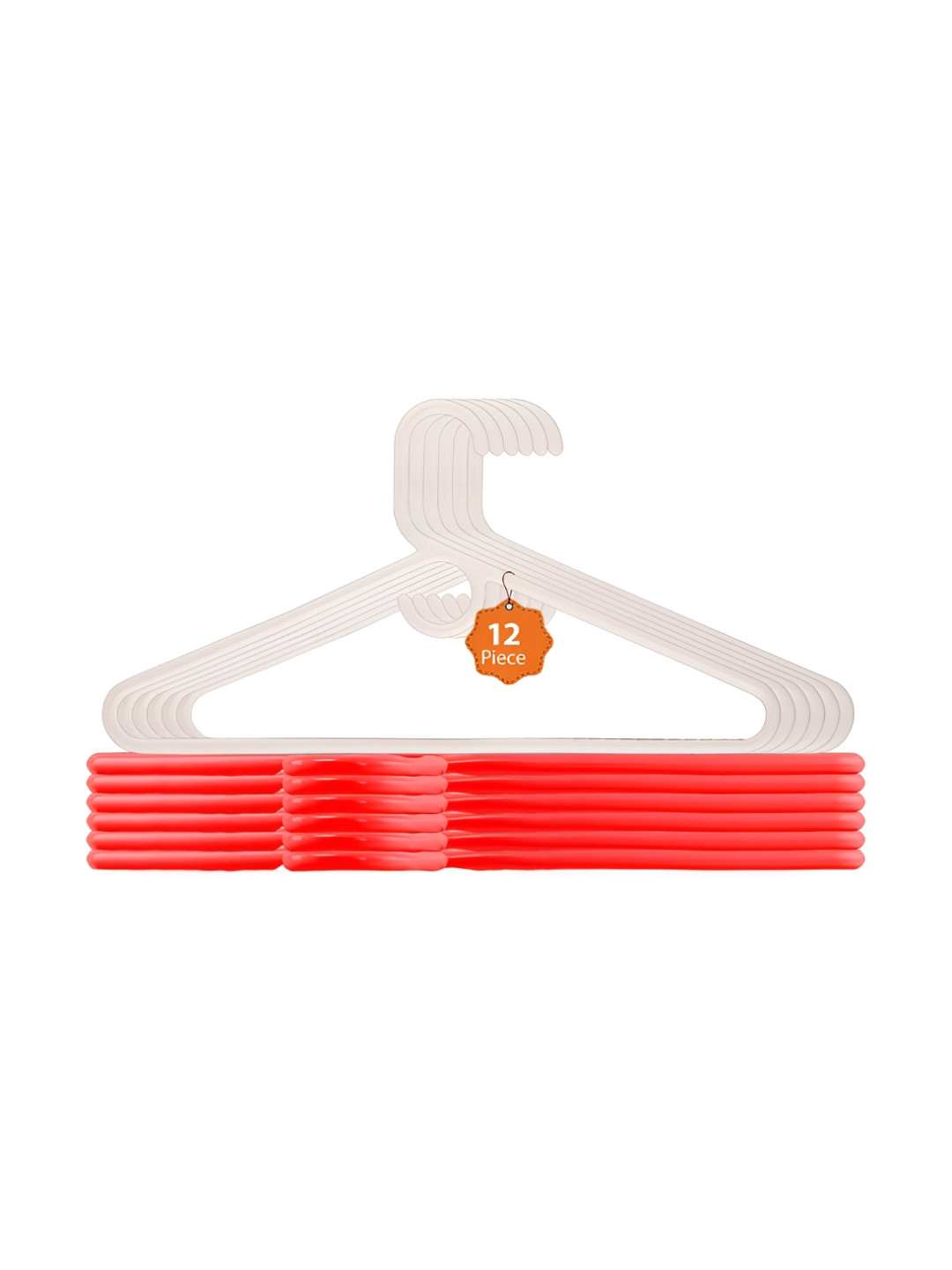 Aura 12-Pcs Red & White Bar Hangers