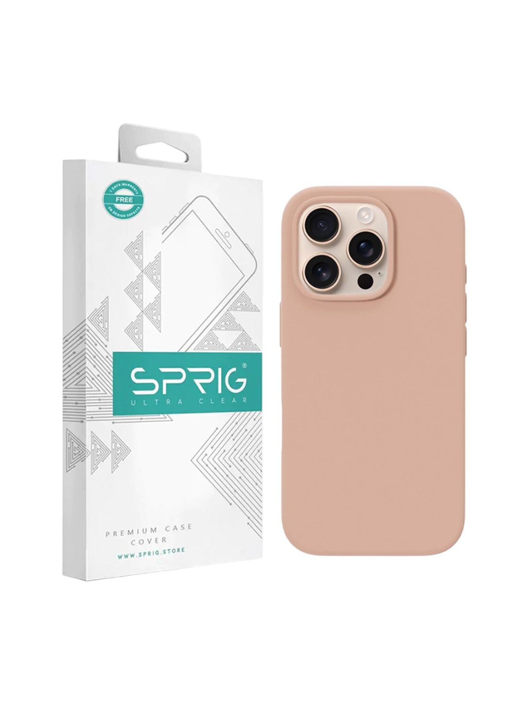 SPRIG iPhone 16 Pro Liquid Silicone Magsafe Back Cover
