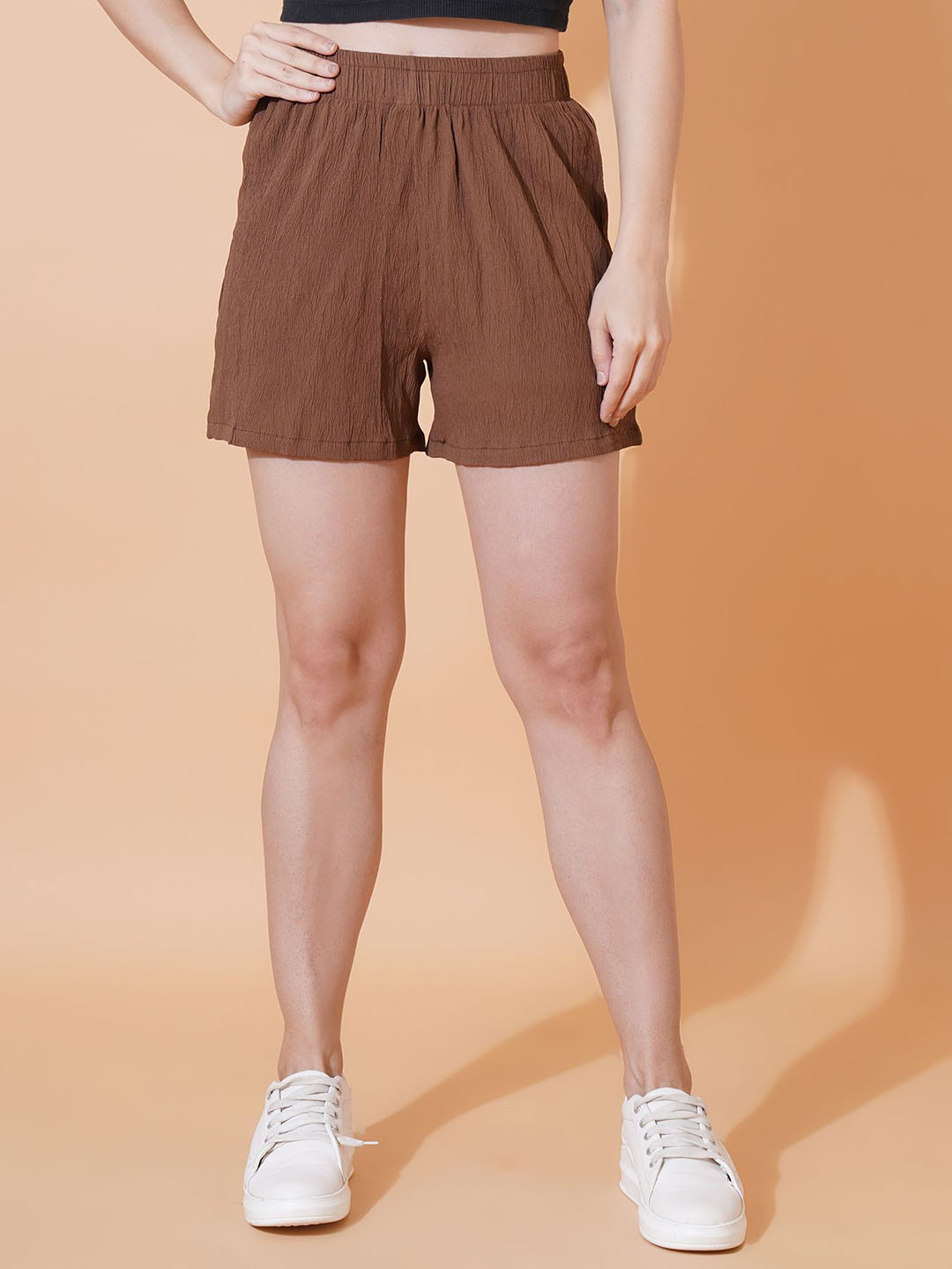 Kasendra Women Regular Fit Mid-Rise Shorts