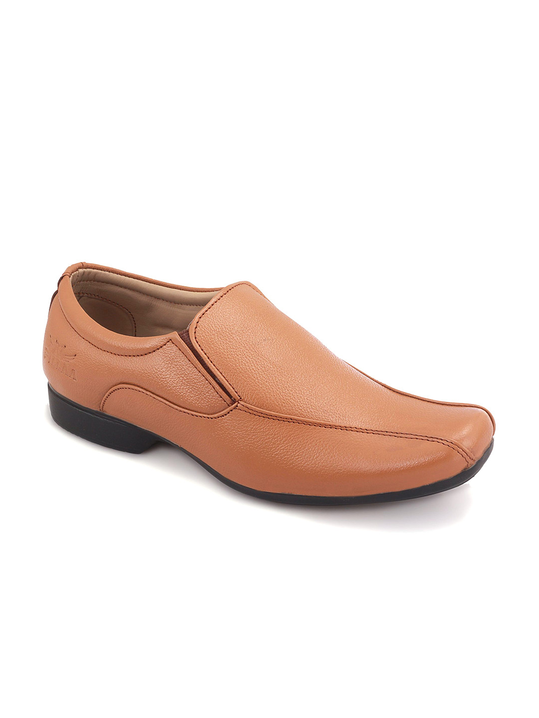 PILLAA Men Leather Slip-On Shoes